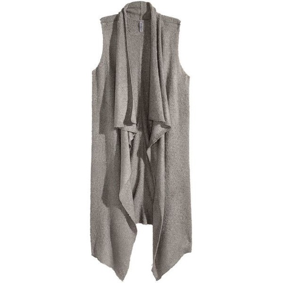sleeveless sweater h&m
